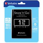 HARD DISK ESTERNO 1TB VERBATIM USB 3.0 ULTRASLIM BLACK