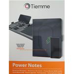 CUSTODIA C/NOTES + POWERBANK 6000MAH OUTPUT 2.1A TIEMME NERO