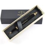 PENNA PARKER IM BLACK LACQUER T SFERA BLU