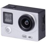 FOTOCAMERA ACTION CAMERA GO 2500 SPORT WIFI 4K + CUSTODIA SUBACQUEA SILVER TREVI