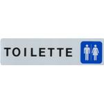 SEGNALETICA TOILETTE U/D 4,5X17