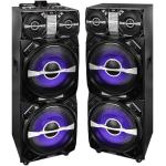 ALTOPARLANTE 2PZ AMPLIF. 600W + BLUETOOTH + WIRELESS MICROF. XF 4800 RAVE TREVI