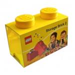 STORAGE BRICK 2 GIALLO LEGO