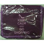 MESSENGER TRACOLLA ORIZZ. KEEP CALM AND GO SHOPPING