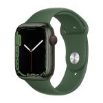 APPLE WATCH SERIE 7 GPS+CELL 45MM MKJR3TY/A GREEN ALU CLOVER SP BAND 