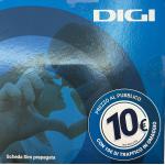 DIGIMOBILE SIM 10€ CREDITO PRE-TAGLIATA